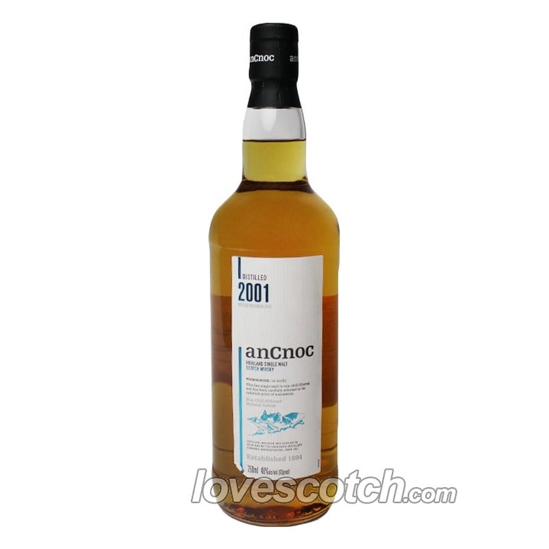 AnCnoc Vintage 2001 - LoveScotch.com