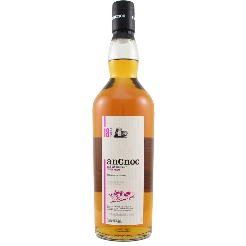AnCnoc 18 Year Old Highland Single Malt Scotch Whisky - LoveScotch.com