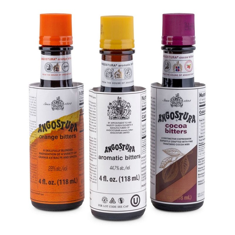 Angostura Bitters Aromatic-Orange-Cocoa 3-Pack 118ml - LoveScotch.com