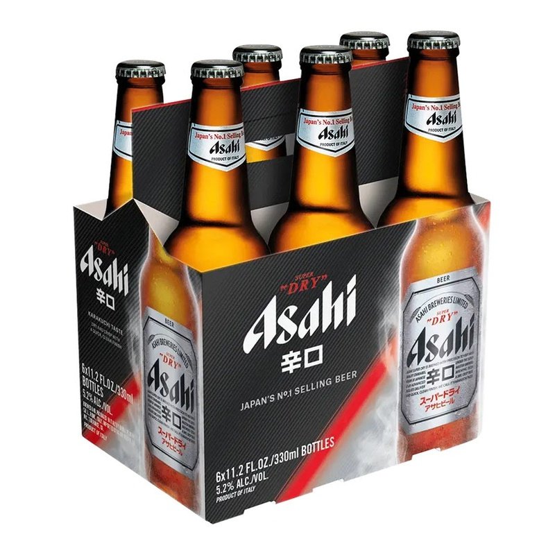 Asahi Breweries Super Dry Asahi Beer 6-Pack - LoveScotch.com