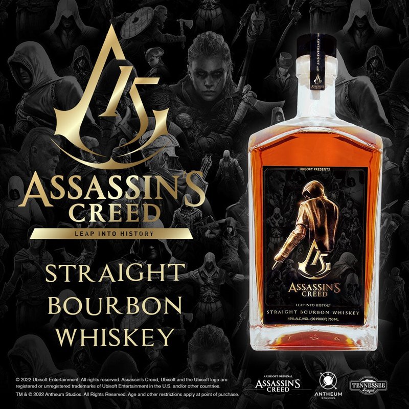 ウイスキー AC Assassin's Creed Straight Bourbon Whiskey – LoveScotch.com