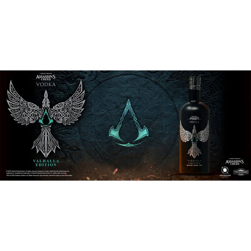 Assassin's Creed Vodka 'Valhalla Edition' Collectors Release with Certificate & Glass - LoveScotch.com