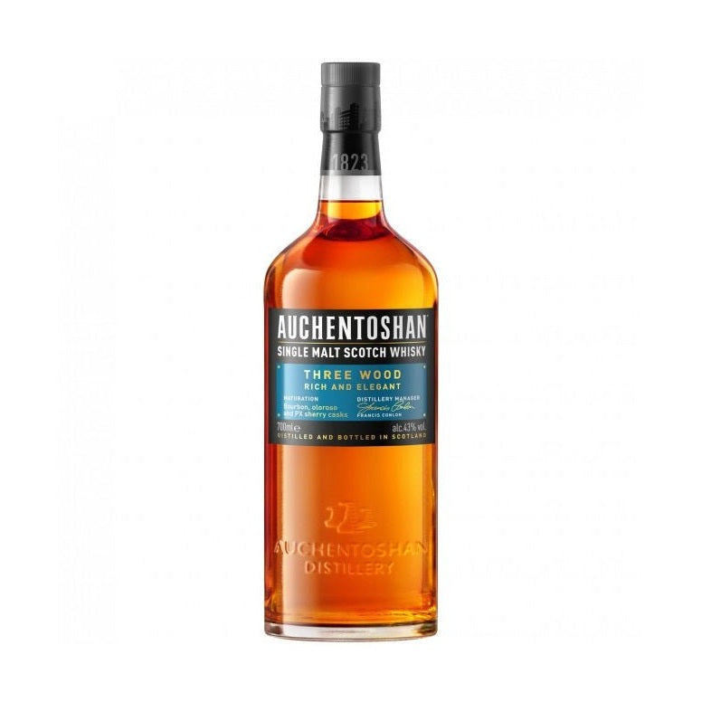 Auchentoshan Three Wood Single Malt Scotch Whisky - LoveScotch.com