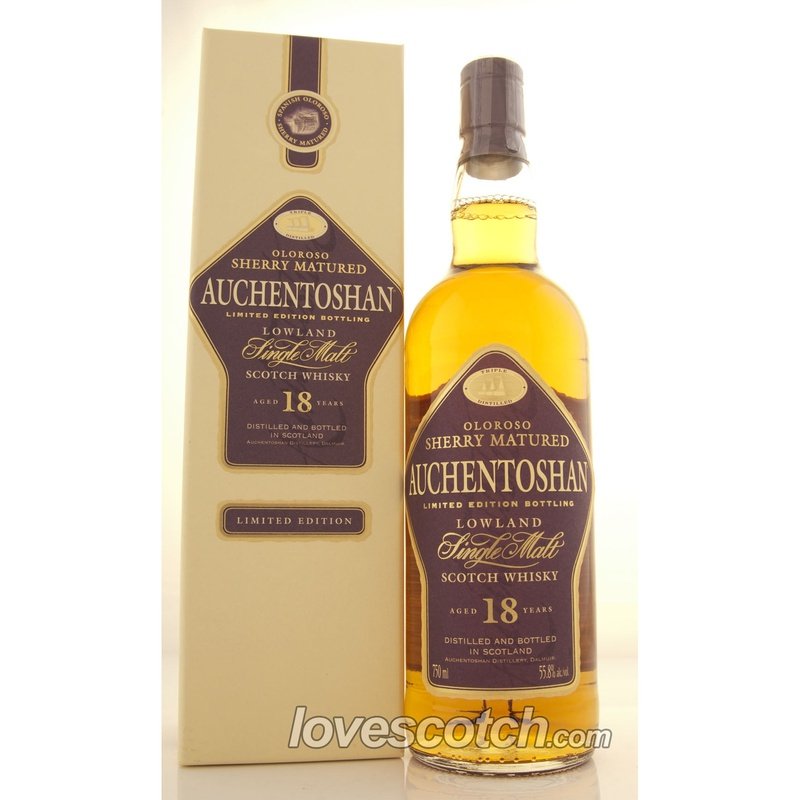 Auchentoshan 18 Year Old Sherry Matured - LoveScotch.com