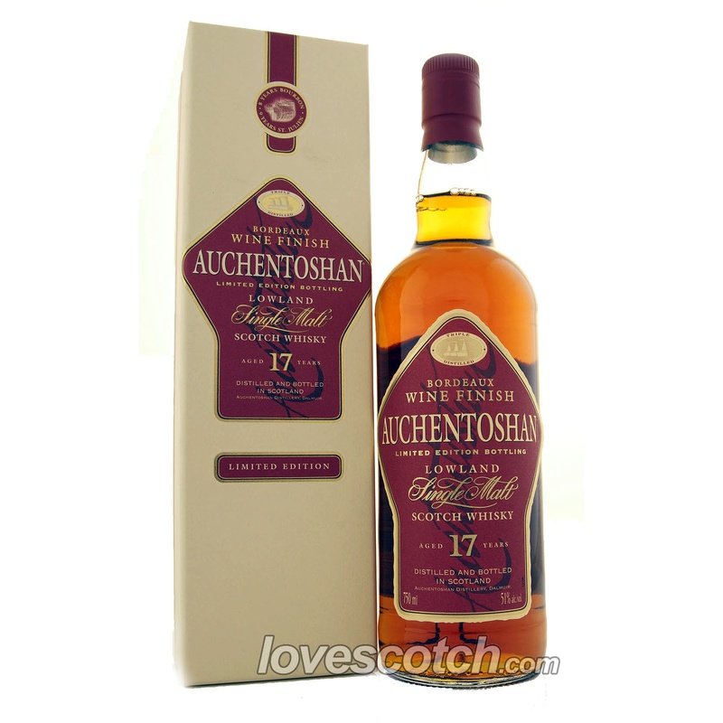 Auchentoshan 17 Years Old Bordeaux Wine Finish - LoveScotch.com