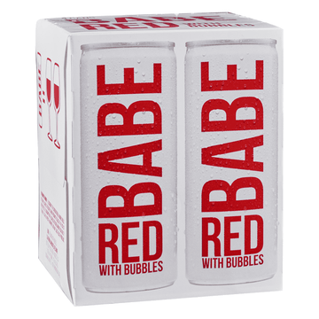 Babe Red With Bubbles 4-Pack - LoveScotch.com
