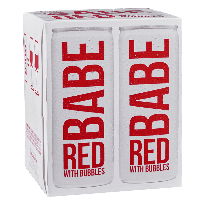 Babe Red With Bubbles 4-Pack - LoveScotch.com