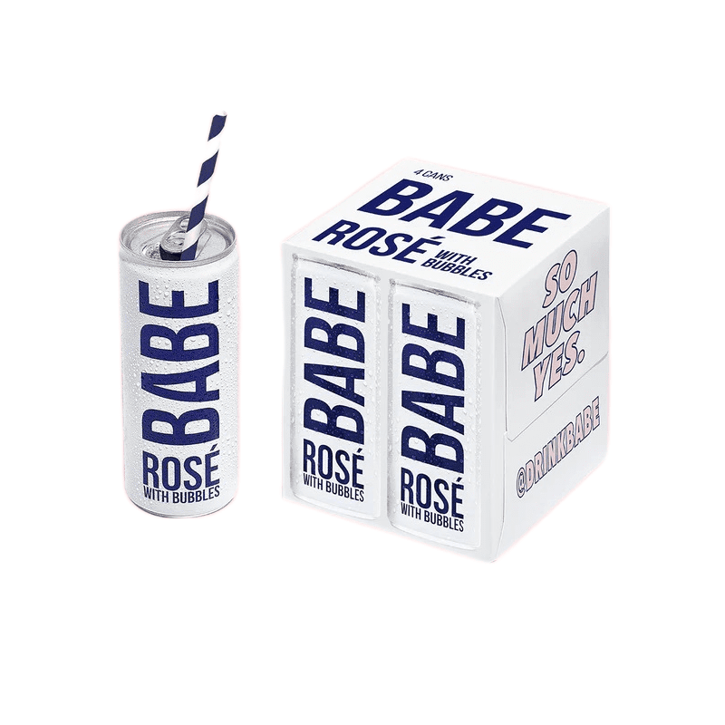 Babe Rosé With Bubbles 4-Pack - LoveScotch.com