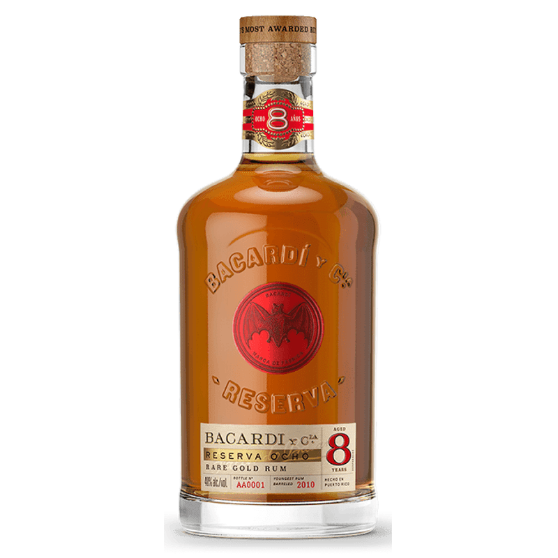 Bacardí Reserva Ocho 8 Year Old Rare Gold Rum - LoveScotch.com
