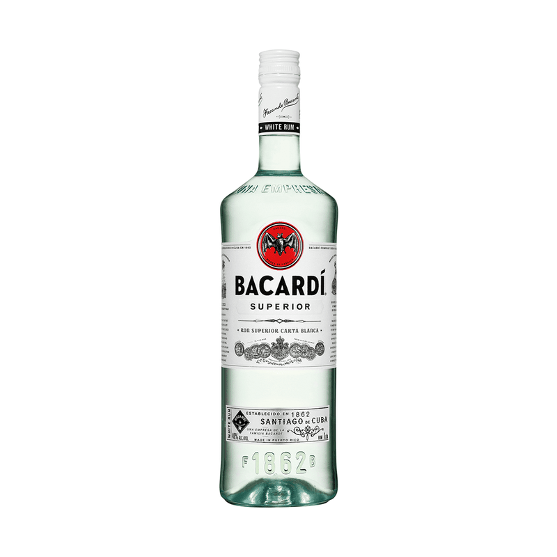 Bacardí Superior White Rum Liter - LoveScotch.com