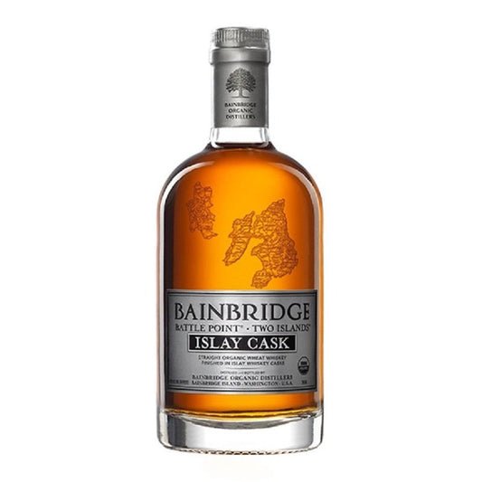 Bainbridge Battle Point Two Islands Islay Cask Organic Whiskey - LoveScotch.com