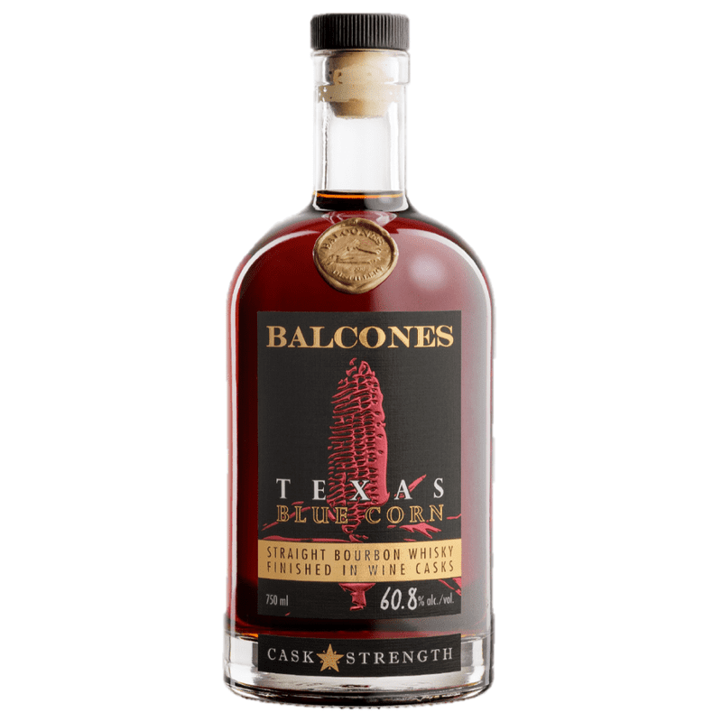 Balcones Texas Blue Corn Wine Cask Finish Straight Bourbon Whisky - LoveScotch.com