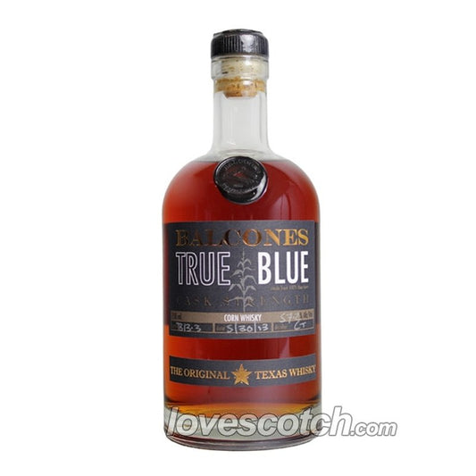 Balcones True Blue Cask Strength Corn Whisky - LoveScotch.com