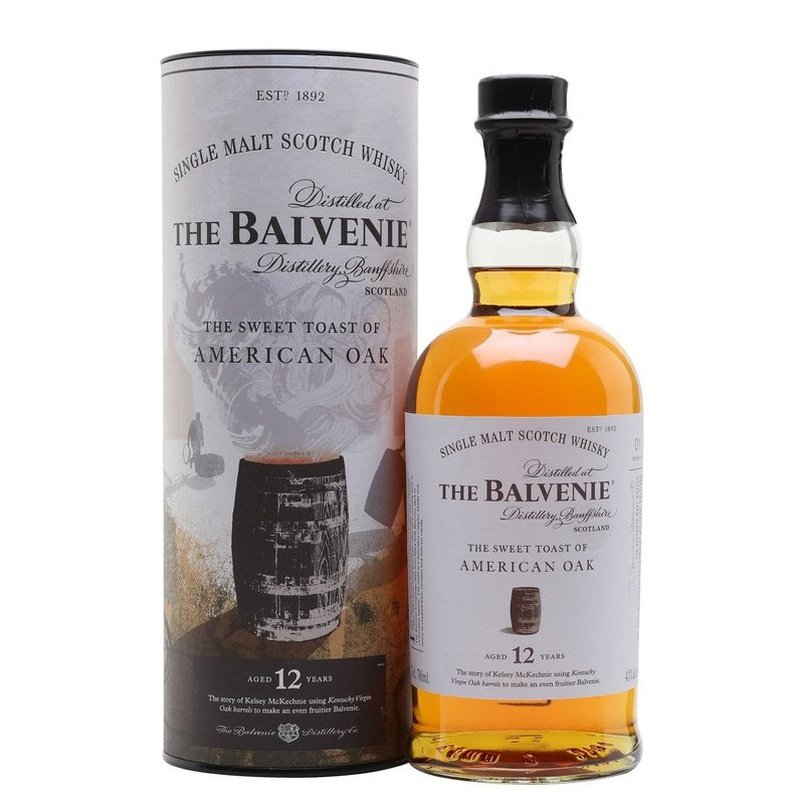 The Balvenie 12 Year Old Sweet Toast of American Oak Single Malt Scotch Whisky - LoveScotch.com