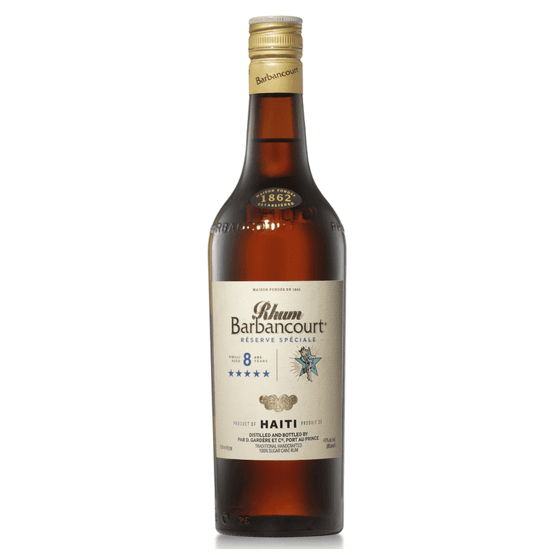 Rhum Barbancourt Five Star 8 Year Old Haiti Rum - LoveScotch.com
