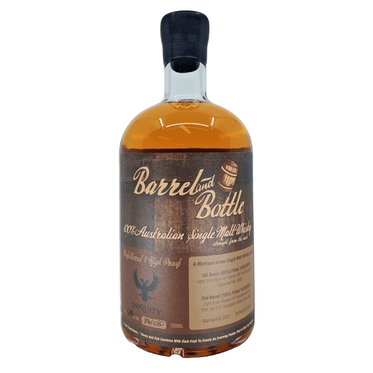 Barrel and Bottle 100% Australian Single Malt Whiskey - LoveScotch.com
