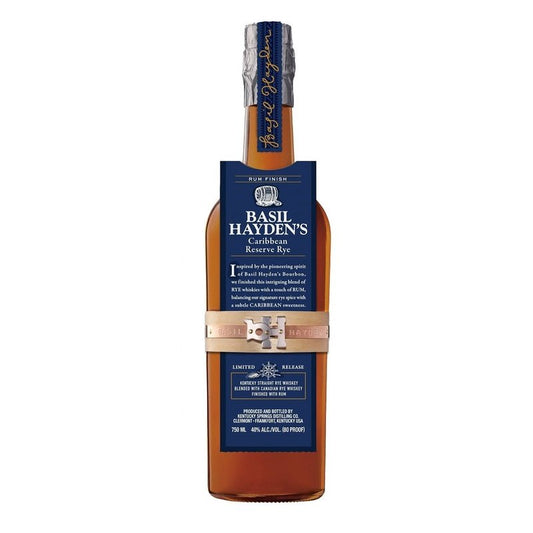 Basil Hayden's Caribbean Reserve Rye Kentucky Straight Rye Whiskey - LoveScotch.com