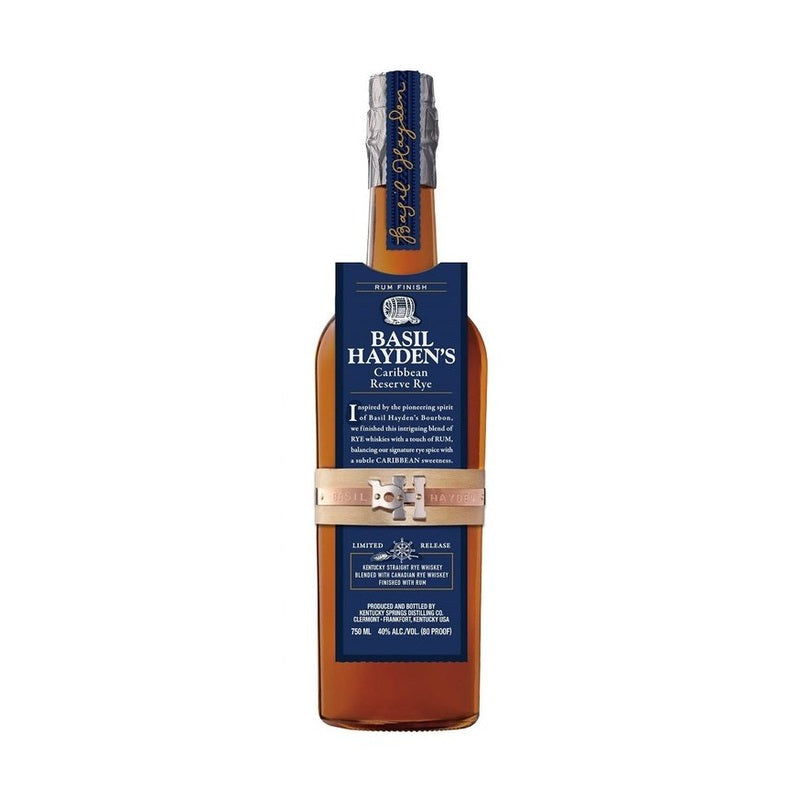 Basil Hayden's Caribbean Reserve Rye Kentucky Straight Rye Whiskey - LoveScotch.com