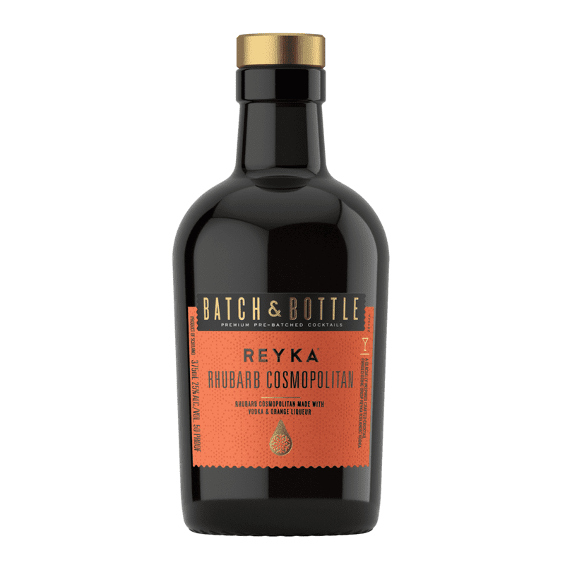 Batch & Bottle Reyka Rhubarb Cosmopolitan Cocktail 375ml - LoveScotch.com