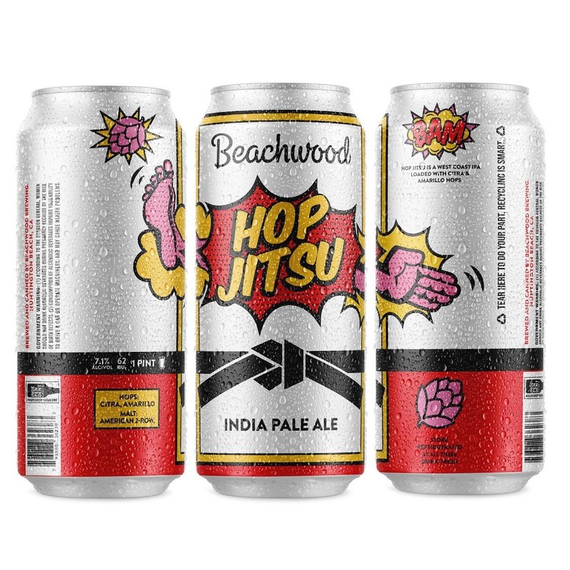 Beachwood 'Hop Jitsu' IPA Beer 4-Pack - LoveScotch.com