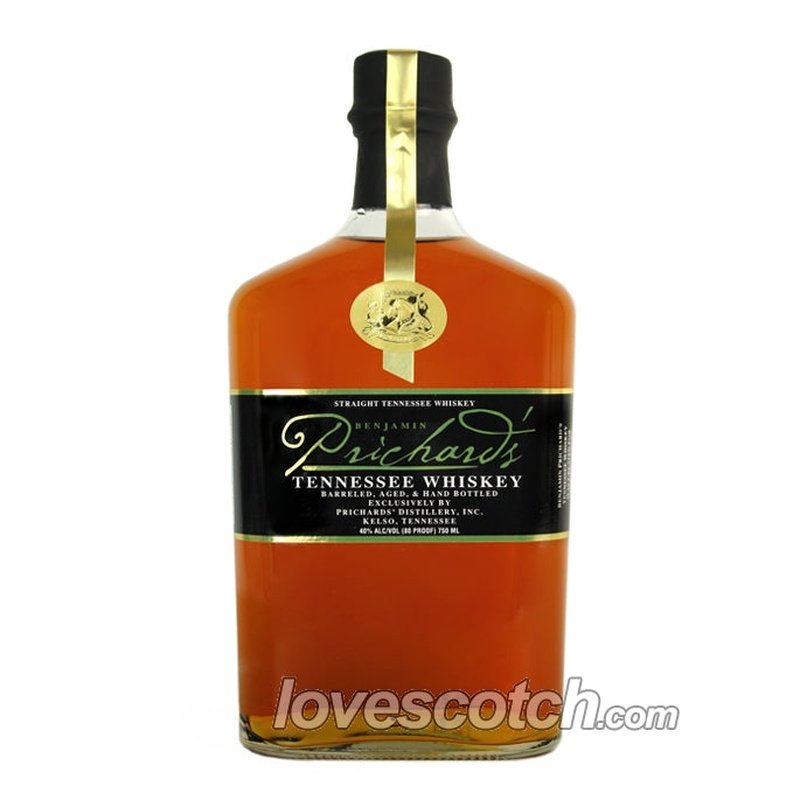 Benjamin Prichard's Tennessee Whiskey - LoveScotch.com