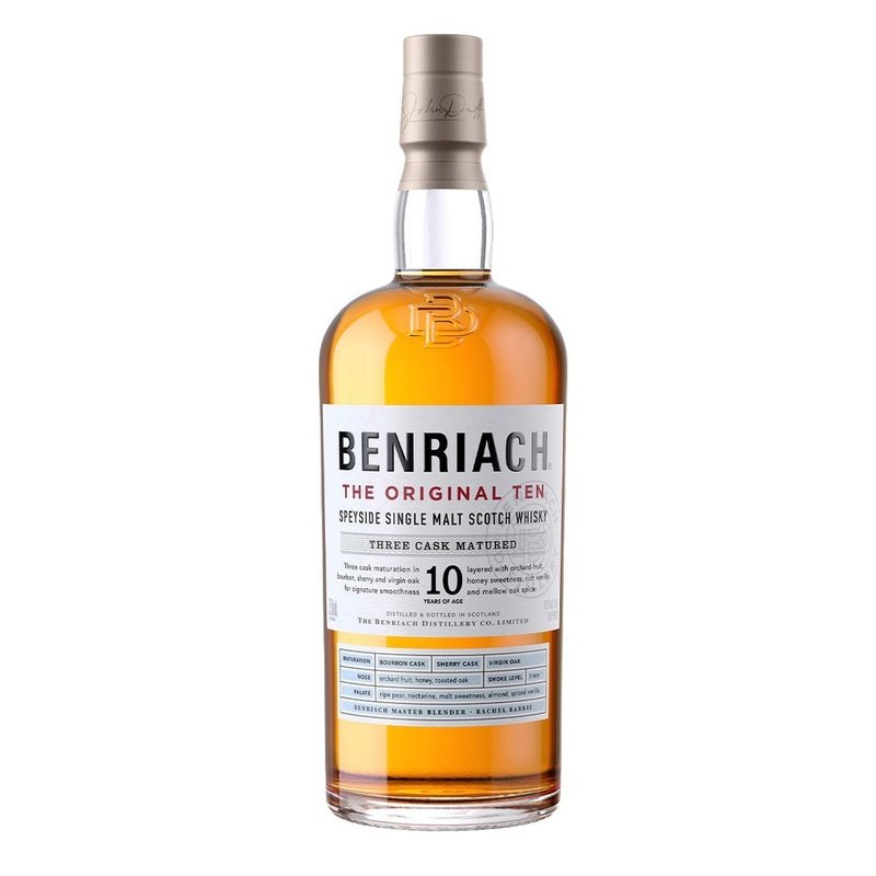 Benriach 10 Year Old 'The Original Ten' Three Cask Matured Speyside Single Malt Scotch Whisky - LoveScotch.com