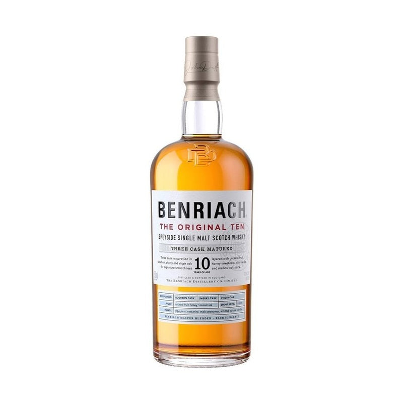 Benriach 10 Year Old 'The Original Ten' Three Cask Matured Speyside Single Malt Scotch Whisky - LoveScotch.com