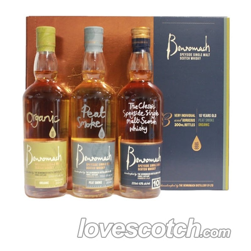 Benromach Speyside Single Malt Scotch Whisky Gift Set - LoveScotch.com