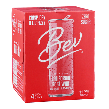 Bev Rosé Wine 4-Pack - LoveScotch.com