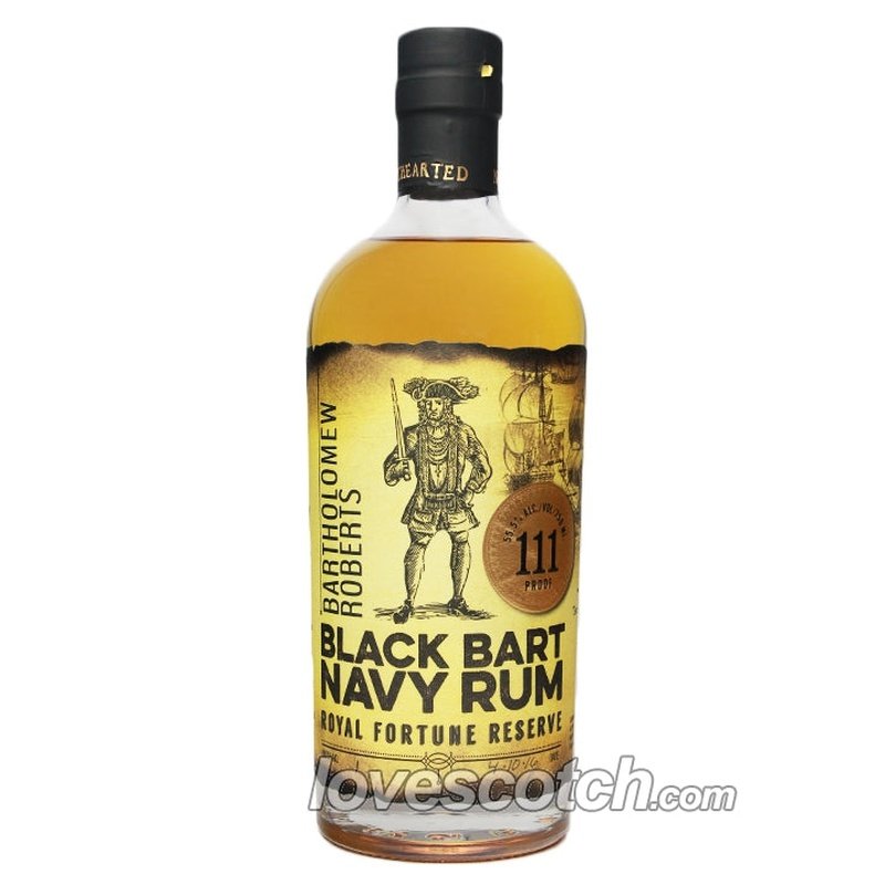 Black Bart Navy Rum Royal Fortune Reserve - LoveScotch.com