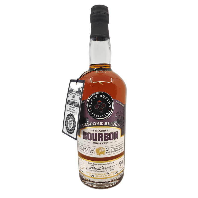 Black Button 'Bespoke Blend' CWC Straight Bourbon Whiskey - LoveScotch.com