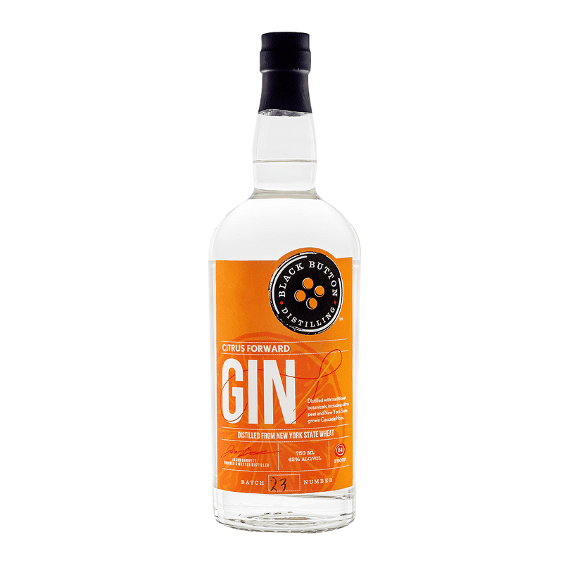 Black Button Citrus Forward Gin - LoveScotch.com