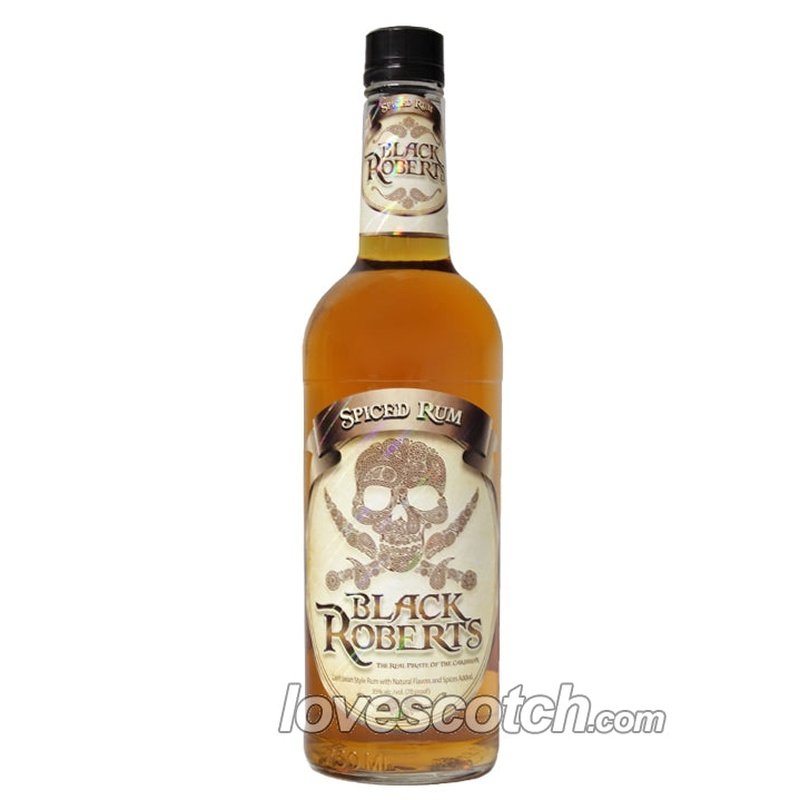 Black Roberts Spiced Rum - LoveScotch.com