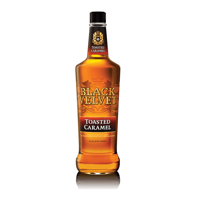 Black Velvet Toasted Caramel Blended Canadian Whisky - LoveScotch.com