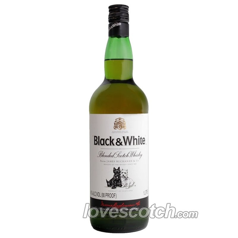 Black & White Blended Scotch Whisky - LoveScotch.com