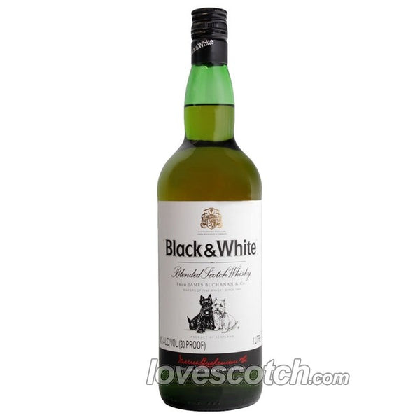 Buchanan's Black & White Whisky | cabinet7