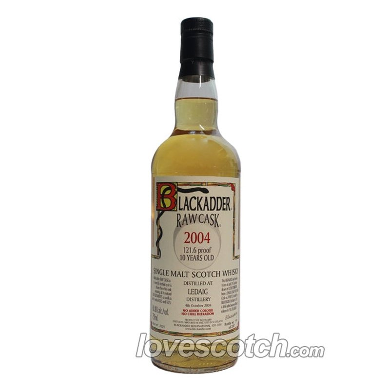Blackadder Raw Cask 10 Year old Ledaig 2004 - LoveScotch.com