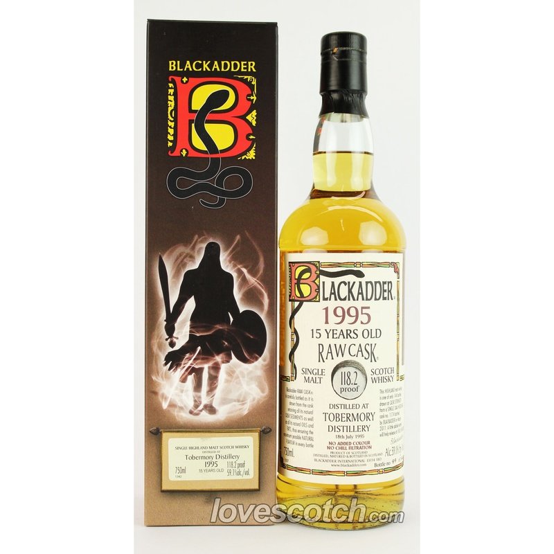 Blackadder Tobermory 15 Year Old 1955 - LoveScotch.com