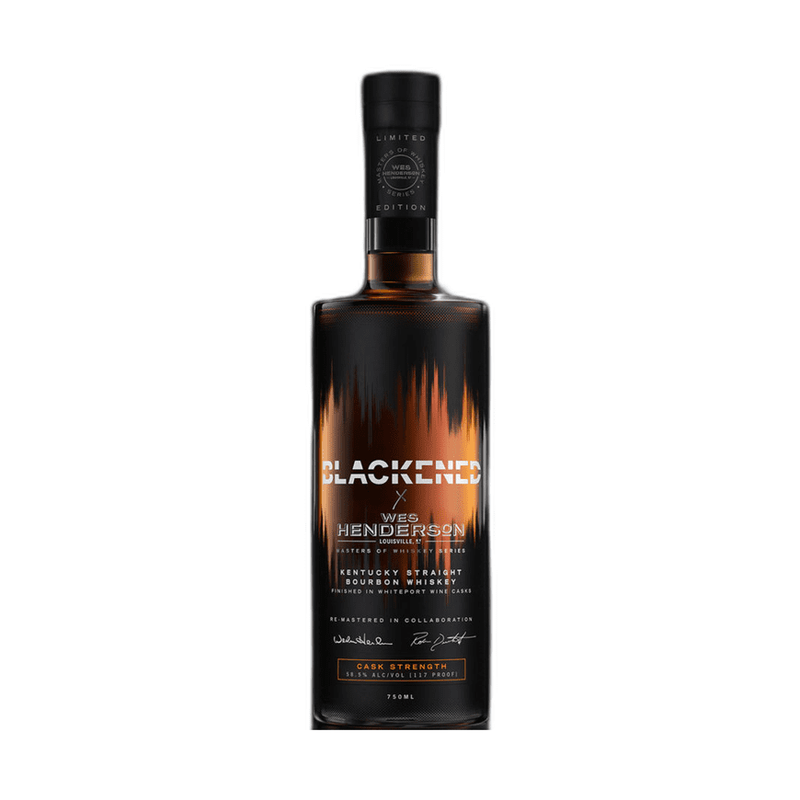 Blackened x Wes Henderson Kentucky Straight Bourbon Whiskey - LoveScotch.com