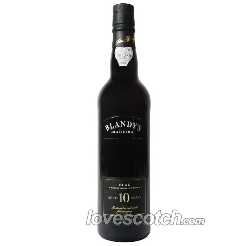 Blandy's 10 Year Old Bual Medium Rich Madeira - LoveScotch.com