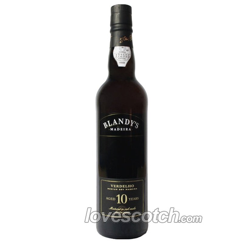 Blandy's 10 Year Old Verdelho Medium Dry Madeira - LoveScotch.com