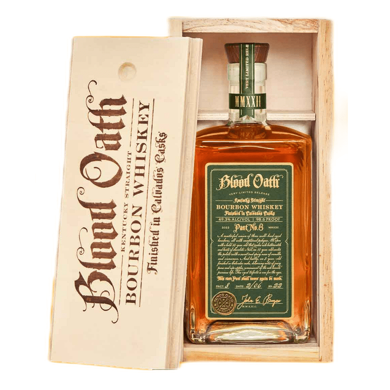 Blood Oath Pact No. Calvados Cask Finish Kentucky Straight Bourbon Whiskey - LoveScotch.com