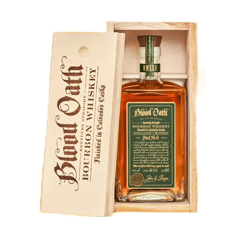 Blood Oath Pact No. Calvados Cask Finish Kentucky Straight Bourbon Whiskey - LoveScotch.com