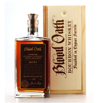 Blood Oath Pact No. 6 Kentucky Straight Bourbon Whiskey Cognac Barrels Finish - LoveScotch.com