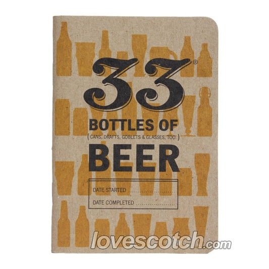 33 Bottles of Beer Tasting Journal - LoveScotch.com