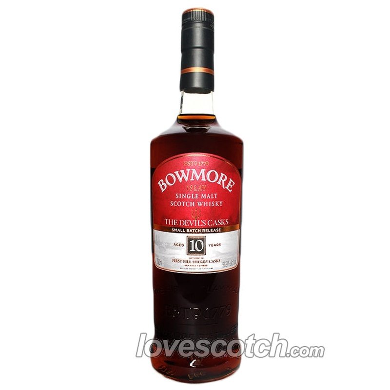 Bowmore The Devil's Casks 10 Year Old Small Batch First Release - LoveScotch.com