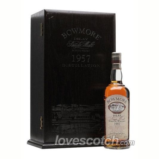 Bowmore 1957 Original Wood Box - LoveScotch.com