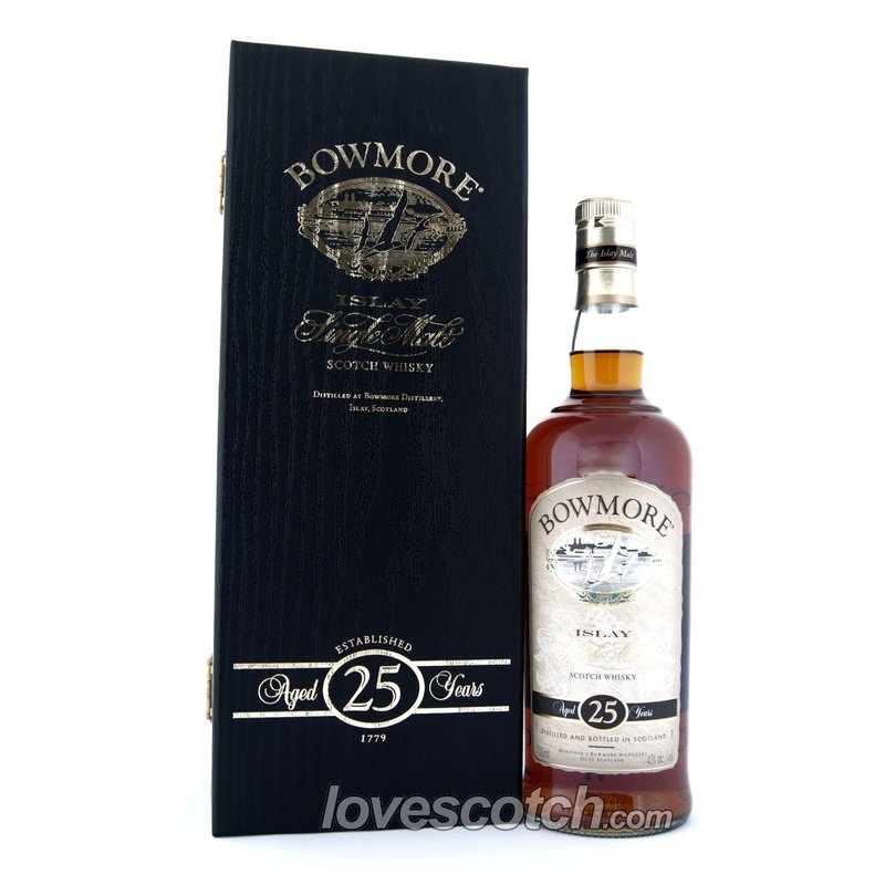Bowmore 25 Years Old Style Label - LoveScotch.com