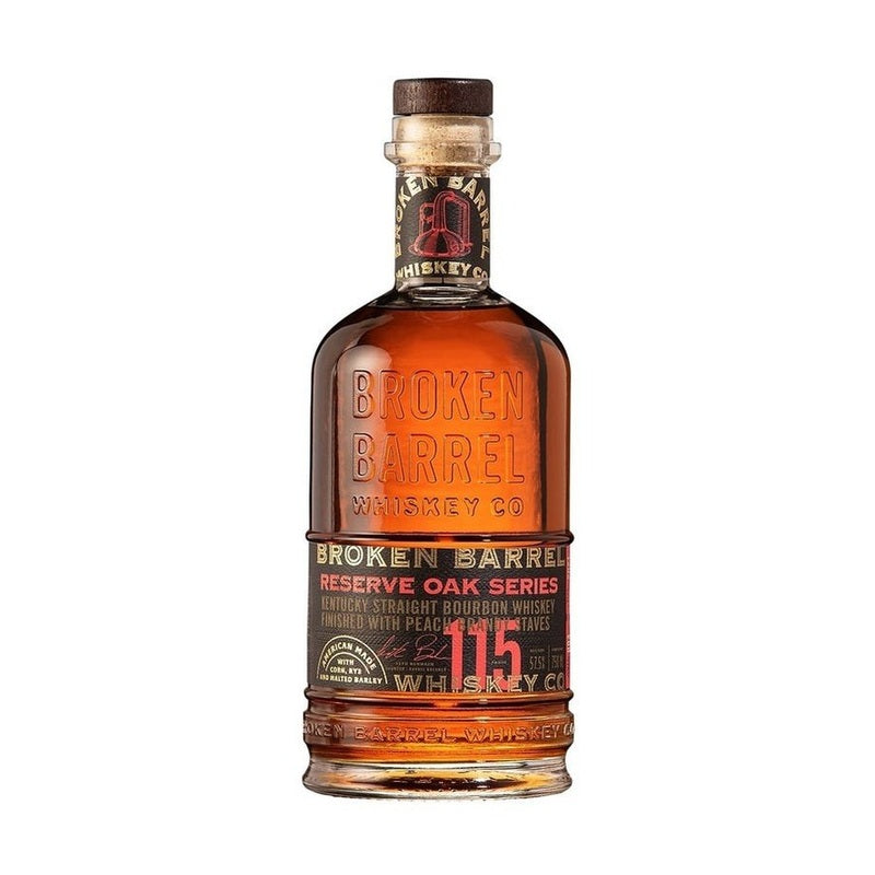 Broken Barrel Reserve Oak Series Peach Brandy Finish Kentucky Straight Bourbon Whiskey - LoveScotch.com