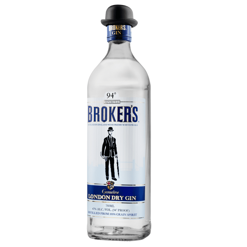 Broker's London Dry Gin - LoveScotch.com